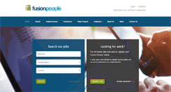 Desktop Screenshot of fusionpeople.com