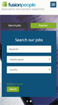 Mobile Screenshot of fusionpeople.com